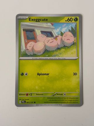 Carta Pokémon Exeggcute Básico 001/131