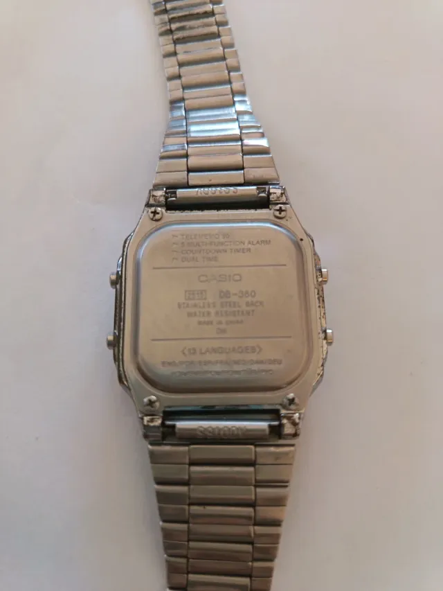 Reloj Casio DB-360 Plata