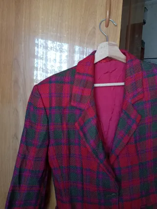 Blazer  invernale tartan - Vintage