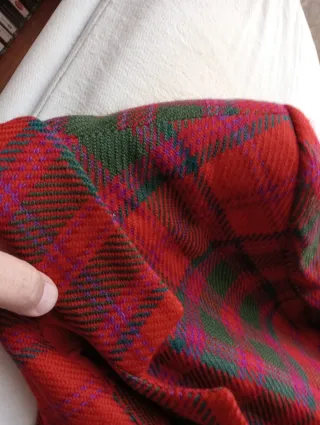 Blazer  invernale tartan - Vintage