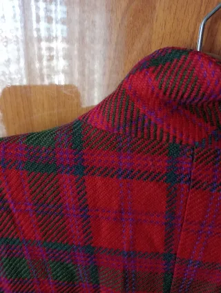 Blazer  invernale tartan - Vintage