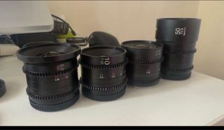 Blackmagic 4k + 4 objetivos. objetivos Laowa Cine