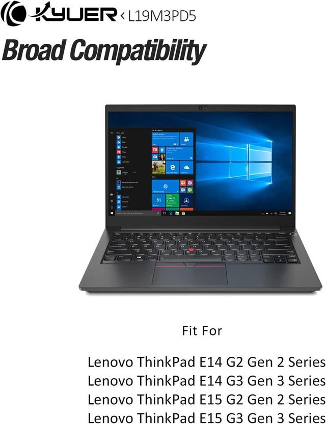 L19M3PD5  Batería  Lenovo ThinkPad E14 E15 2nd 3rd