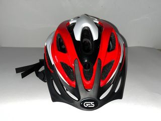 Casco Bicicleta Juvenil GS Rojo/Blanco