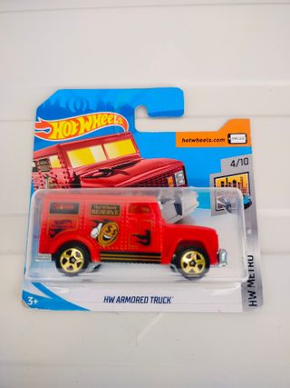 Hot Wheels HW Armored Truck - Rosso