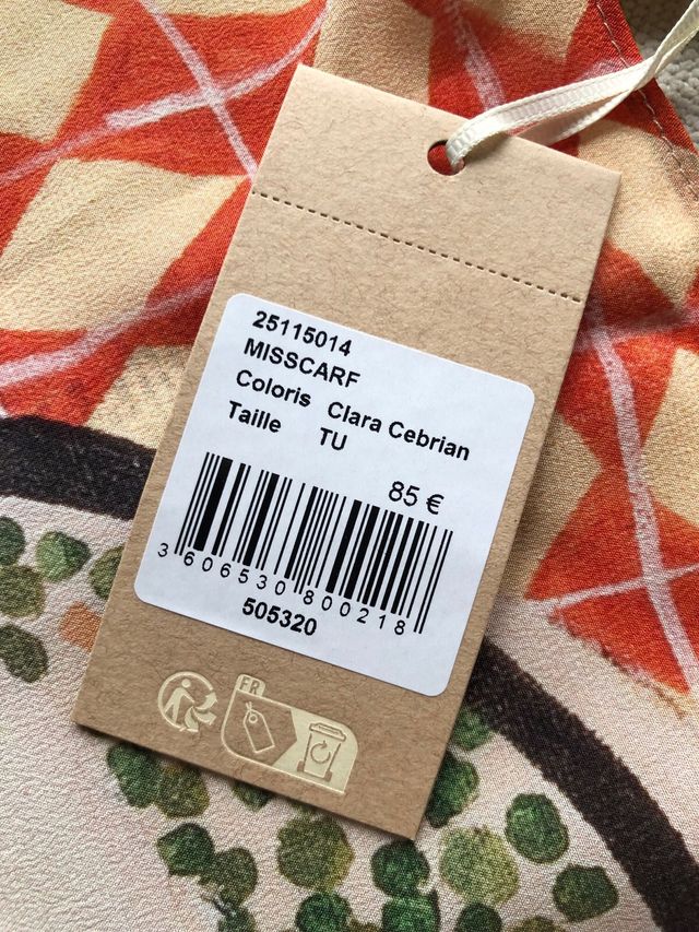 Pañuelo Seda Sessun