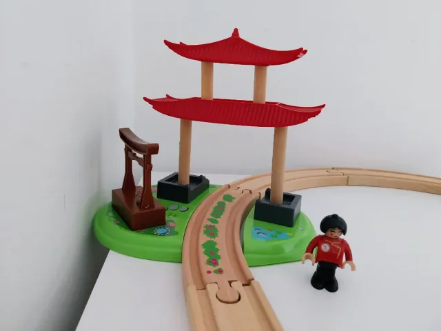 Set de tren. Viaje por el mundo. Playtive. Junior.