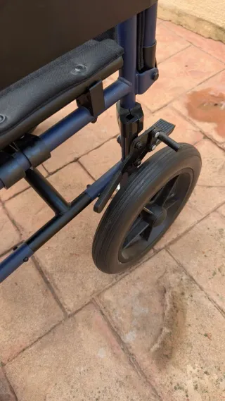 Silla de ruedas manual de acero Saby-20 / Saby-21