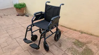 Silla de ruedas manual de acero Saby-20 / Saby-21