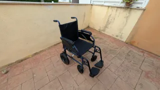Silla de ruedas manual de acero Saby-20 / Saby-21