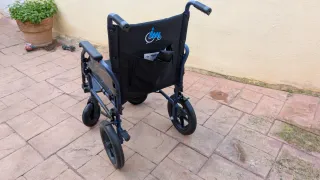Silla de ruedas manual de acero Saby-20 / Saby-21