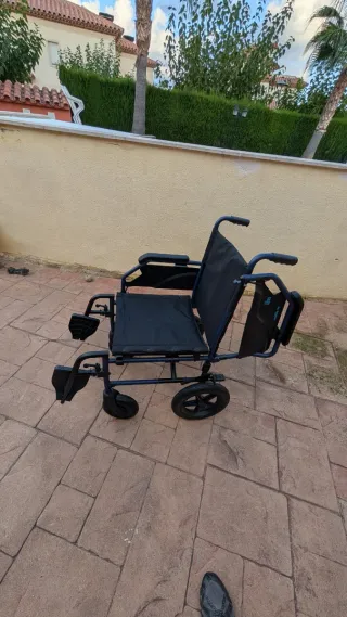 Silla de ruedas manual de acero Saby-20 / Saby-21