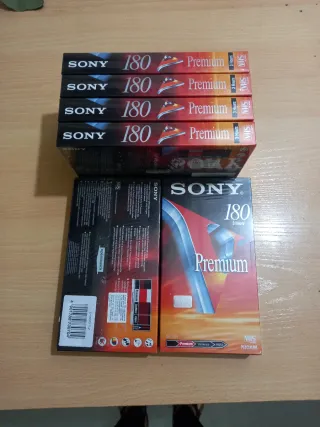 Cinta VHS Sony 180 Premium
