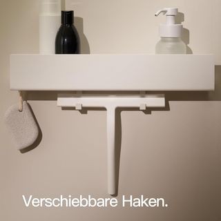 Estante de ducha 42cm autoadhesivo