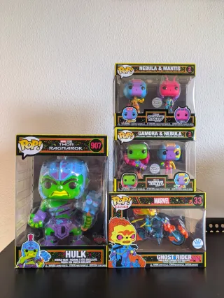 Funko Pop Blacklight Marvel