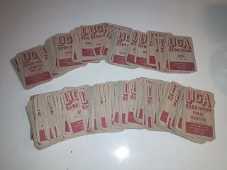 Lote 144 Cromos Liga 83-84 Primera División