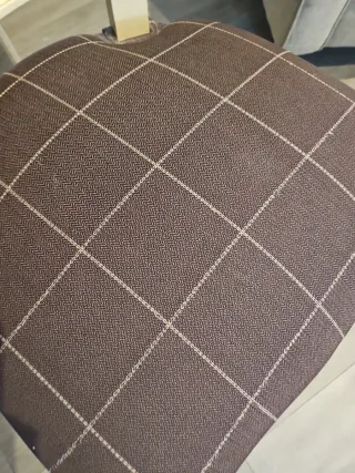 Sillas de comedor tela y madera