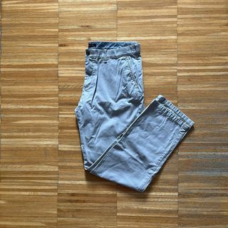 Pantaloni Chino Tommy Hilfiger Grigio Uomo