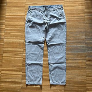 Pantaloni Chino Tommy Hilfiger Grigio Uomo