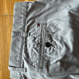 Pantaloni Chino Tommy Hilfiger Grigio Uomo