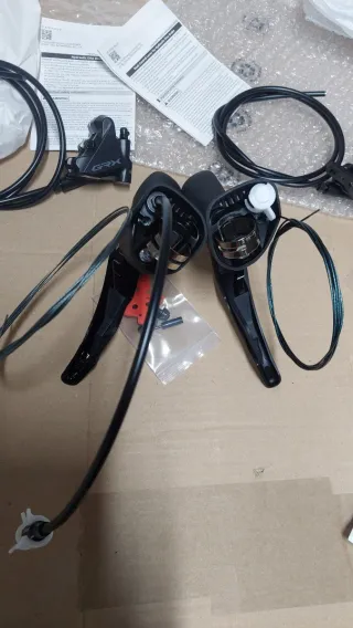 CONJUNTO DE FRENOS Y MANDOS BICI SHIMANO GRX 2X10