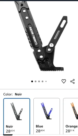 Pata de cabra universal para moto