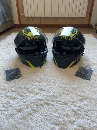 Coppia caschi moto Befast con interfono integrato
