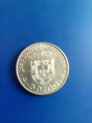 Moneda Portugal 50 Escudos