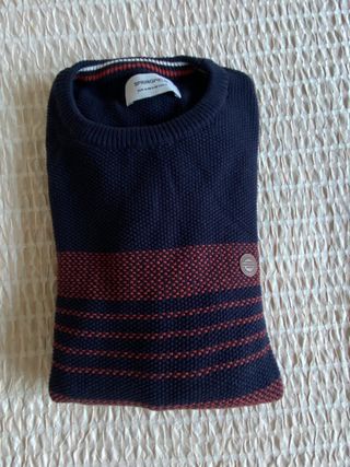 Jersey Springfield Rayas Azul y Rojo