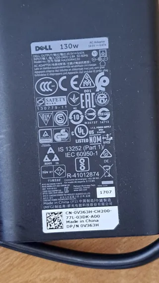 Cargador Dell 130W Original