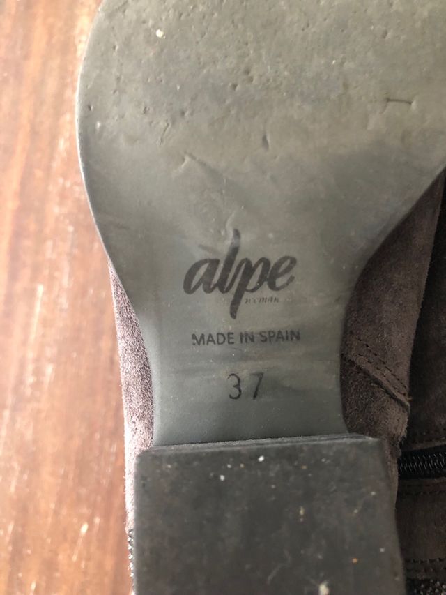 Botines Alpe Mujer gris