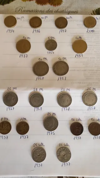 Moneda 2,50 ptas. error