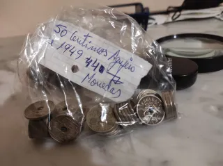 Moneda 2,50 ptas. error