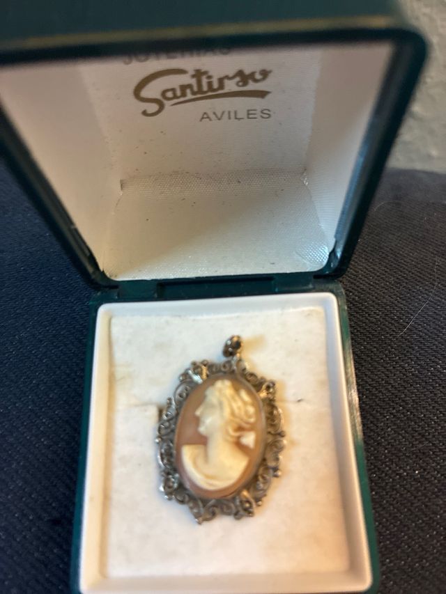 Colgante Camafeo Vintage