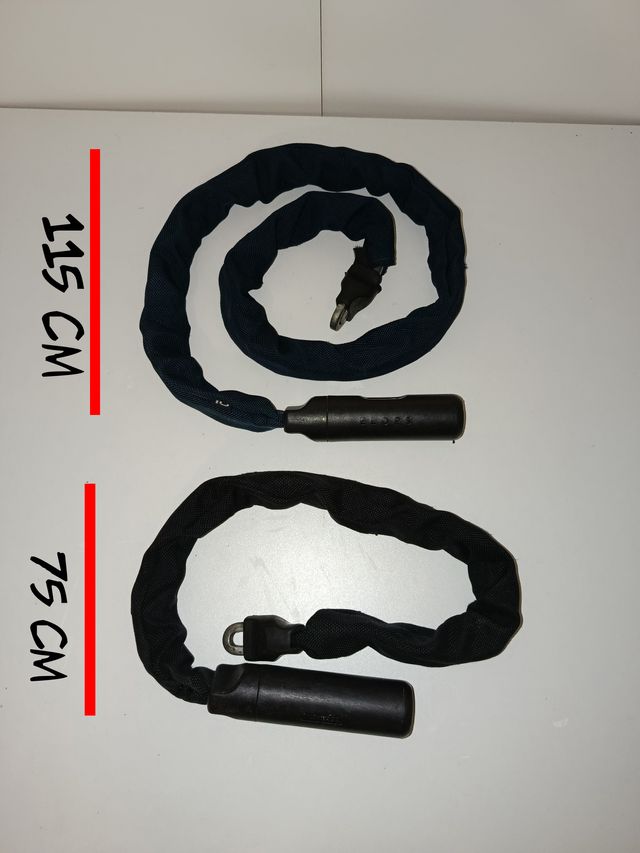 Candado Cadena Bicicleta 115cm y 75cm