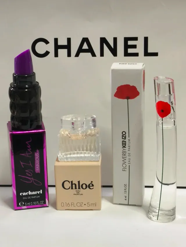 Perfume Cacharel, Chloé, Kenzo