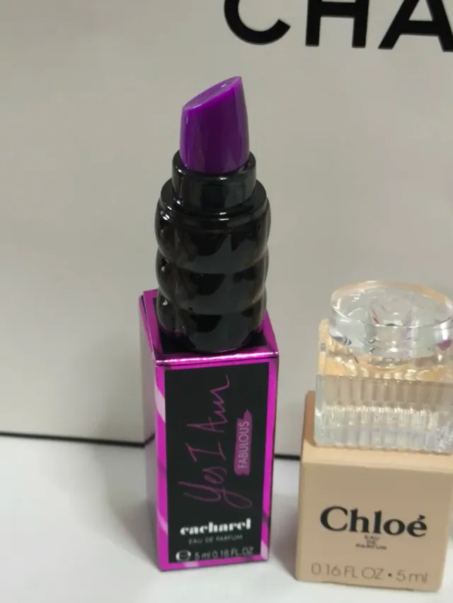 Perfume Cacharel, Chloé, Kenzo