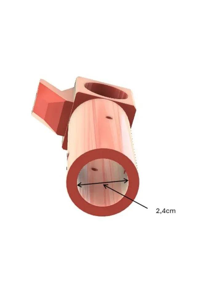 Gancho para abrir persianas y ventanas