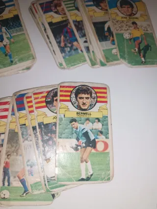 Lote 110 Cromos Liga 85-86