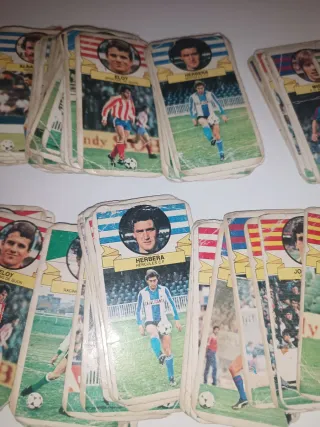 Lote 110 Cromos Liga 85-86
