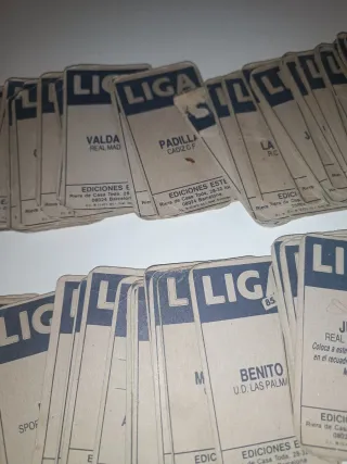 Lote 110 Cromos Liga 85-86