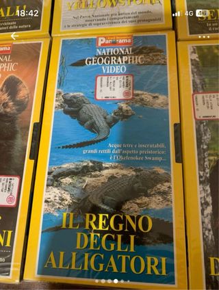 National Geographic Video VHS Raccolta