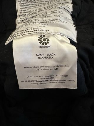 Mochila Ergobaby Adapt Black