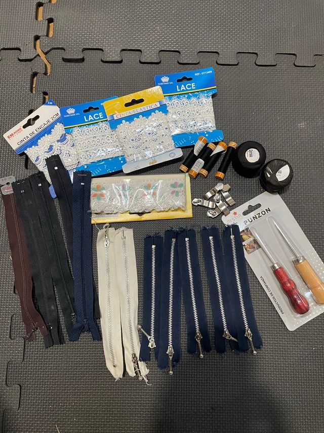 Lote Mercería Costura Manualidades