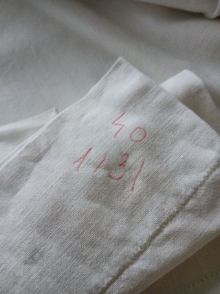 Juego sábanas antiguo bordado