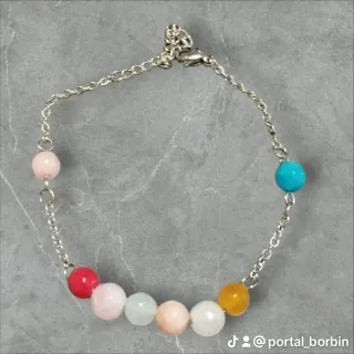 Pulsera Bolitas Multicolor