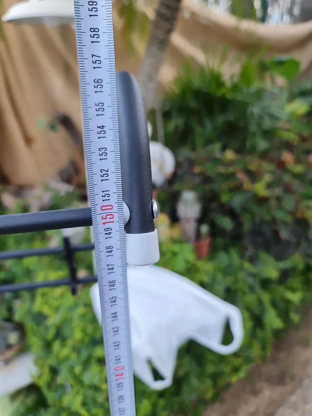 Perchero de entrada negro metal