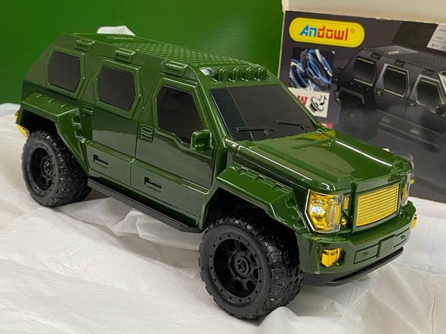 Altavoz Coche Inalámbrico Andowl Verde/Dorado