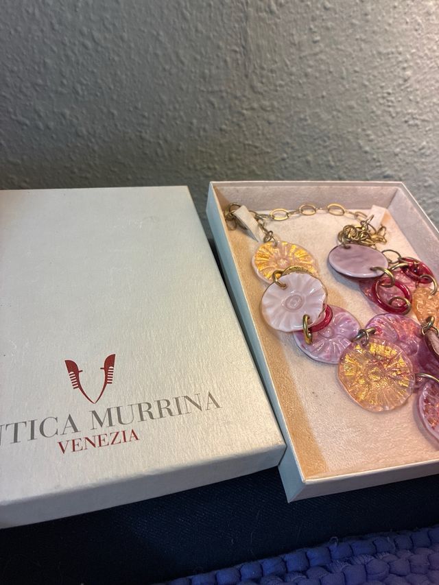 Collar Antica Murrina Cristal Murano