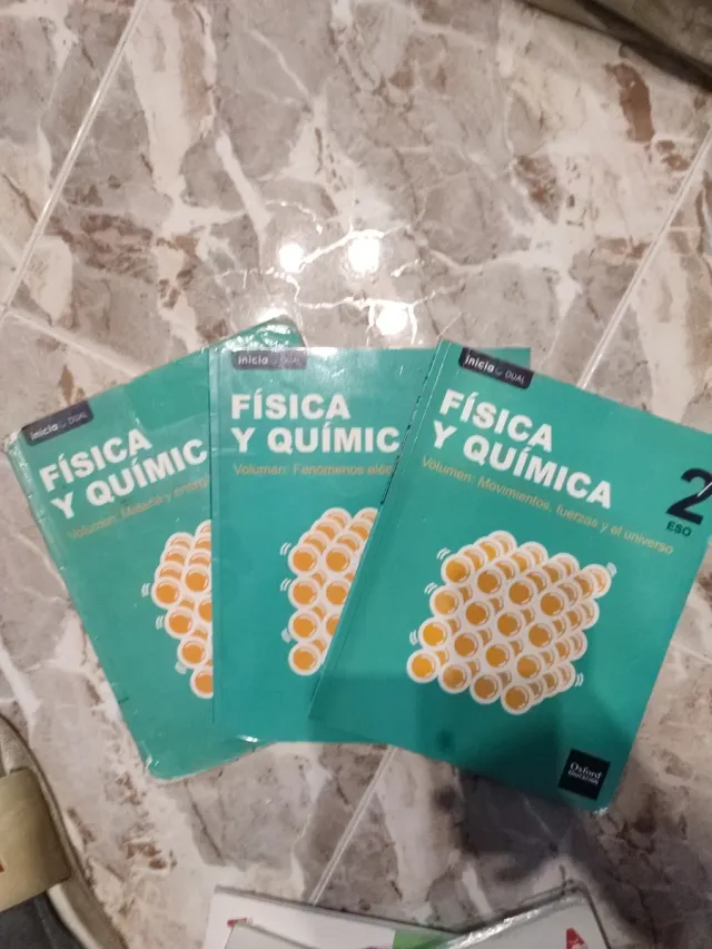 Libro texto física 2 ESO Oxford